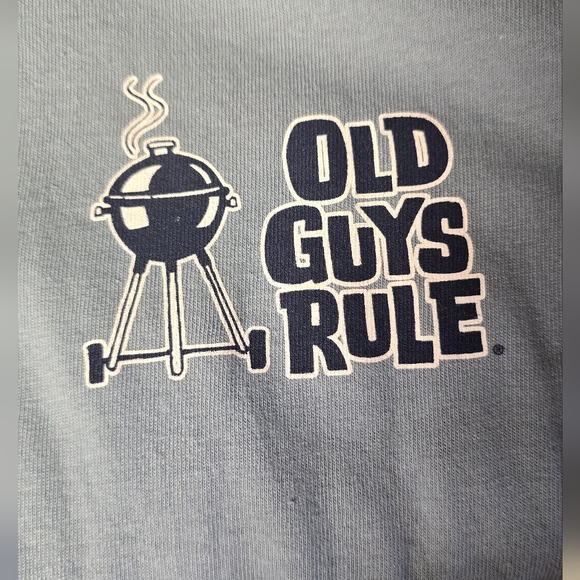 Vtg NWT 2008 Old Guys Rule Smokin' Hot And Seasoned to Perfection  T-Shirt L - Picture 5 of 6
